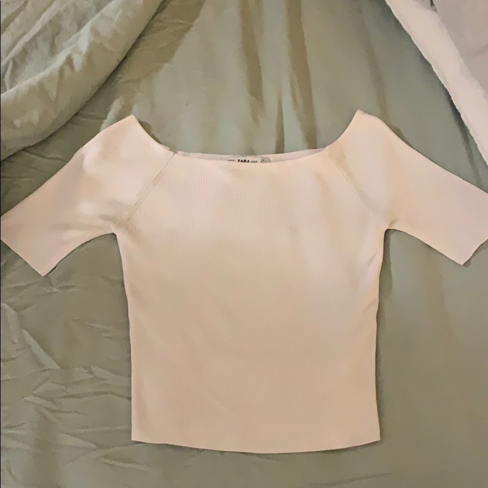 Zara Wide Neck Shirt